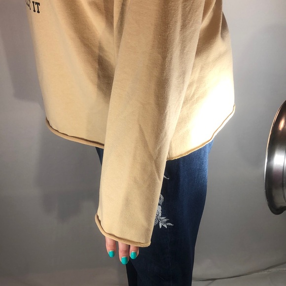 Super Fun Graphic Tan Sweatshirt XL - Picture 4 of 6
